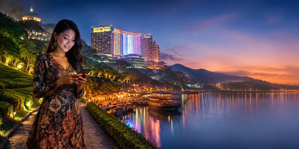 Proses deposit sukan maya bertemakan batik Genting Highlands di platform dalam talian 4g93