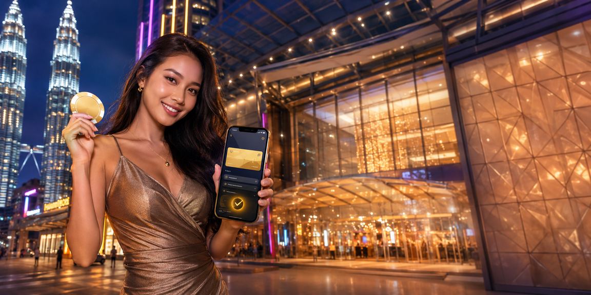 Pengguna 4g93 mengakses aplikasi kasino di Kuala Lumpur melalui telefon Android