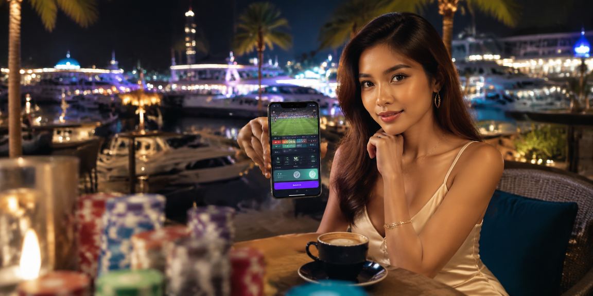 Pengguna 4g93 menyediakan telefon Android untuk muat turun aplikasi di Langkawi