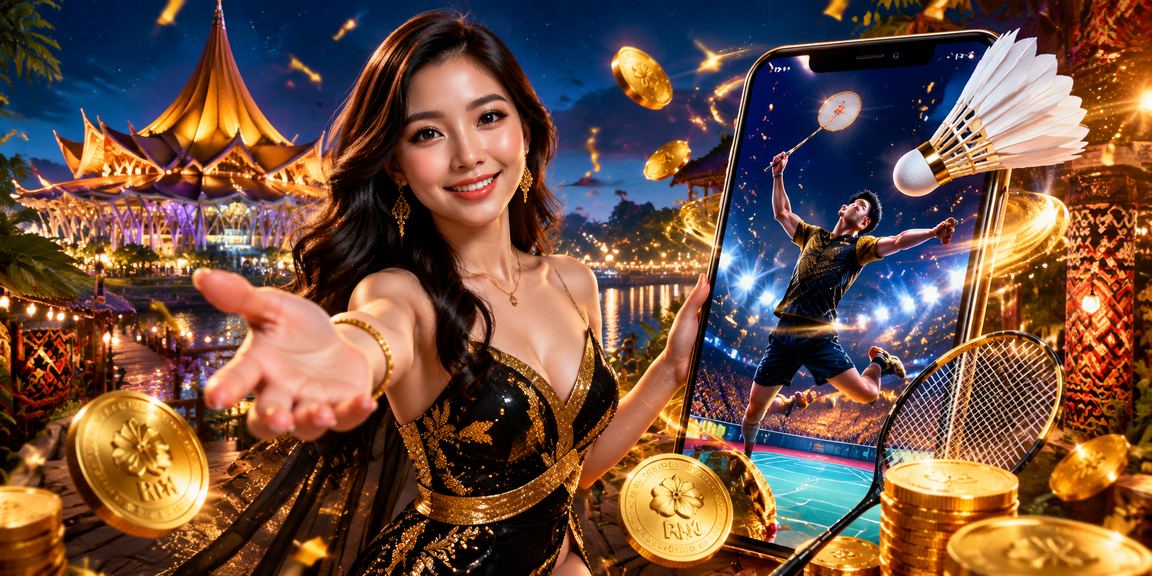 Pengalaman kasino mudah alih bertemakan gaya Melayu Sarawak pada platform 4g93